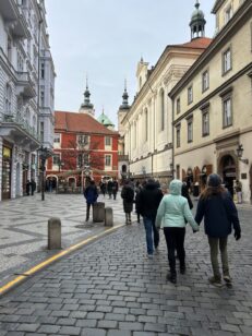チェコの街を歩く