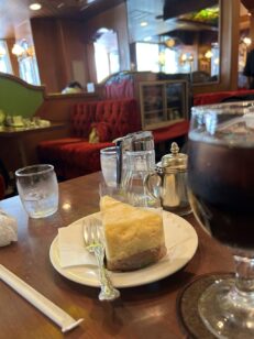Cheesecake at Seibu Cafe