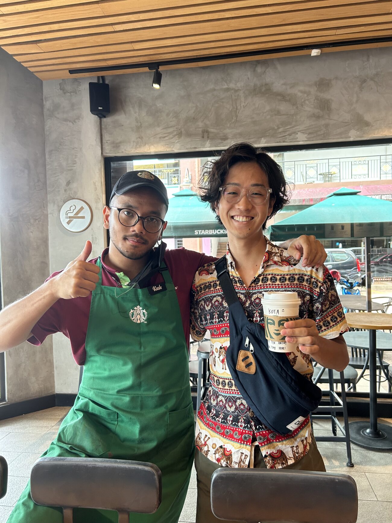 I meet the most amazing barista ever