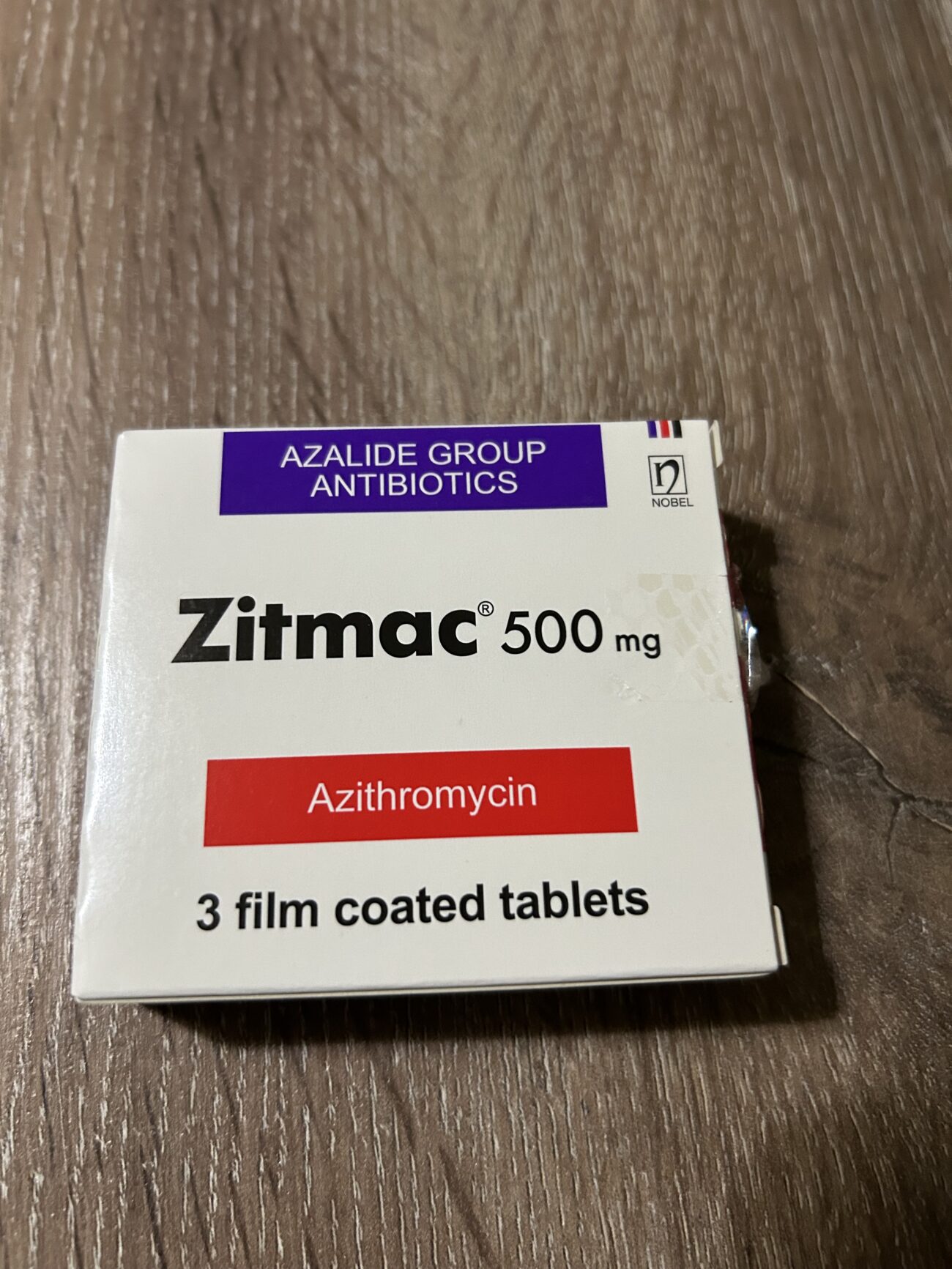 Покупка антибактериального препарата азитромицин